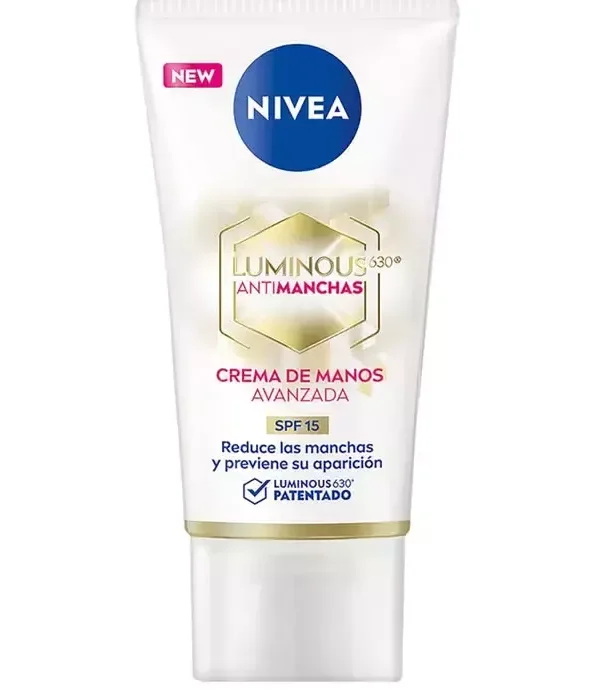 Nivea Luminous 630 Antimanchas Hand Cream Spf15 50ml