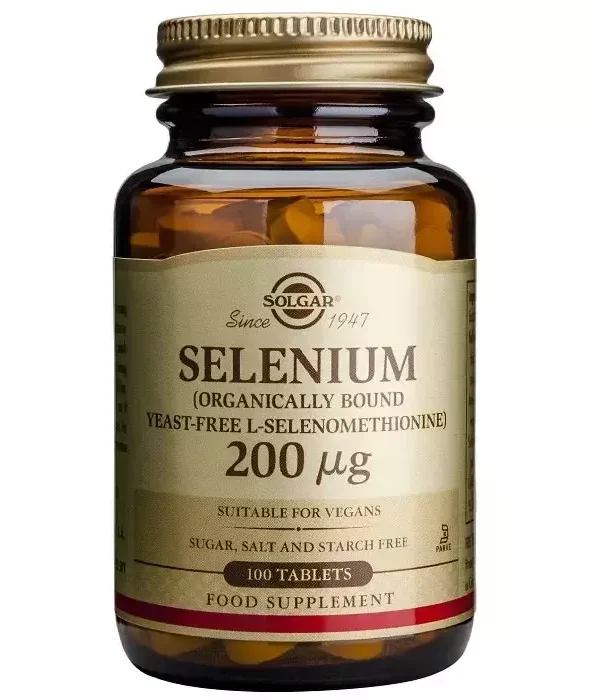 0_0033984025561_1-optimized Solgar Selenium 200µg 50 Tablets