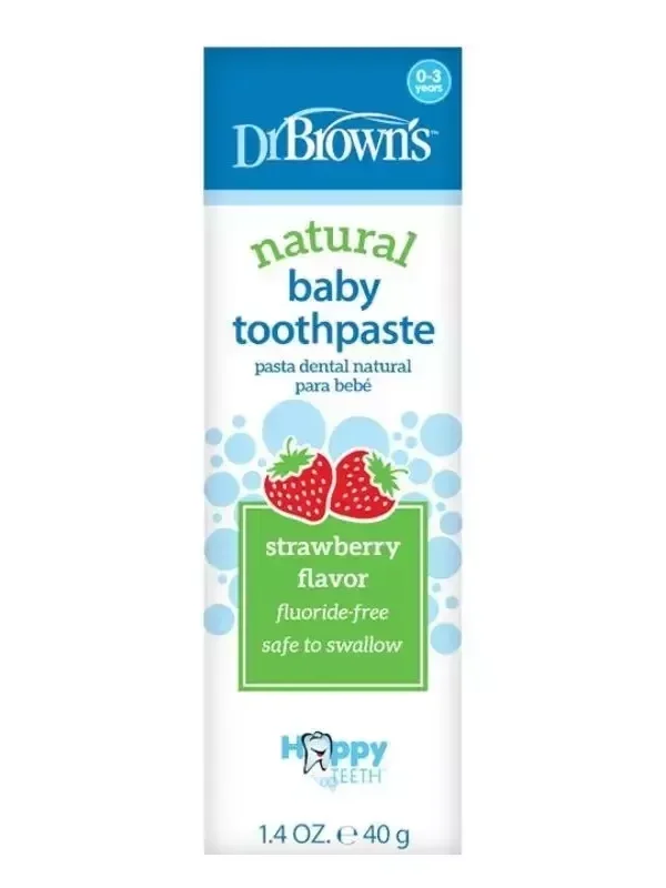 Dr.Brown's Toothpaste Fresa Flavour 40g