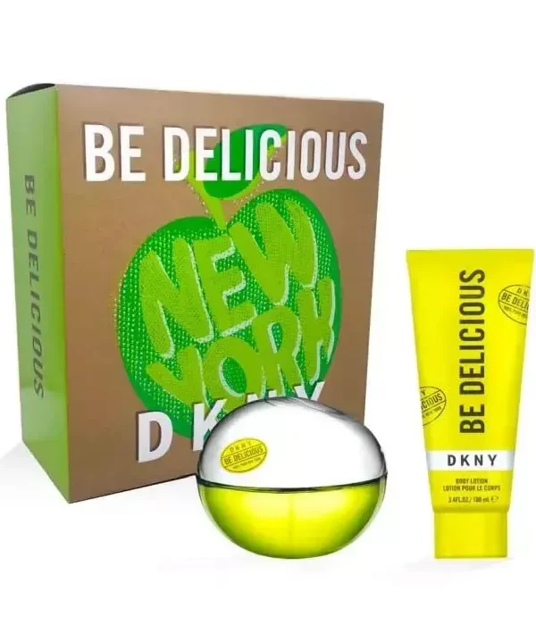 DKNY Be Delicious Eau De Perfume Spray 100ml Set 2 Pieces