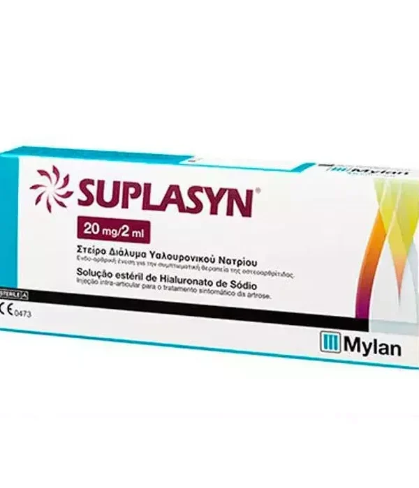 Suplasyn Prefilled Syringe Sodium Hyaluronate 20mg/2ml