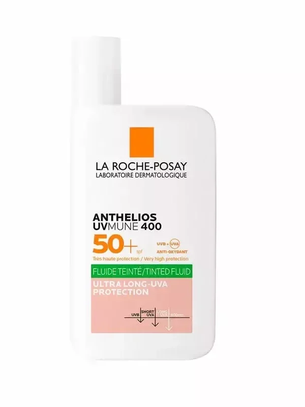 Anthelios Uv-Mune 400 Oil Control Fluid With Colour SPF50+ - 50ml