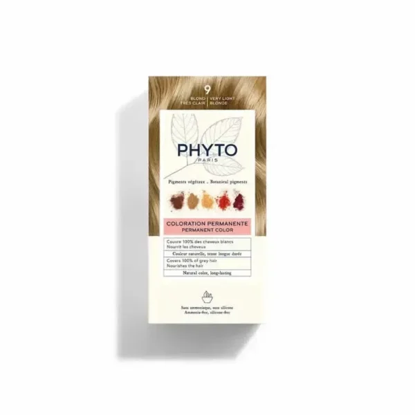 Phyto Hair Colour By Phytocolor 9 Very Light Blonde 180g
