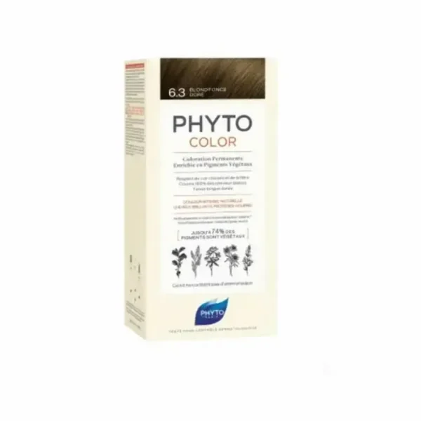 Phyto Hair Colour By Phytocolor 6.3 Dark Golden Blonde 180g
