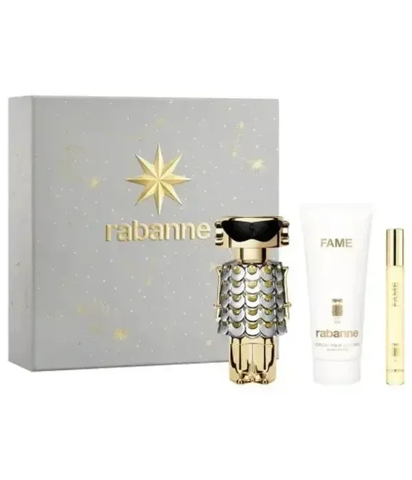 0_3349668656226-optimized Rabanne Fame Eau De Perfume Spray 80ml Set 3 Pieces