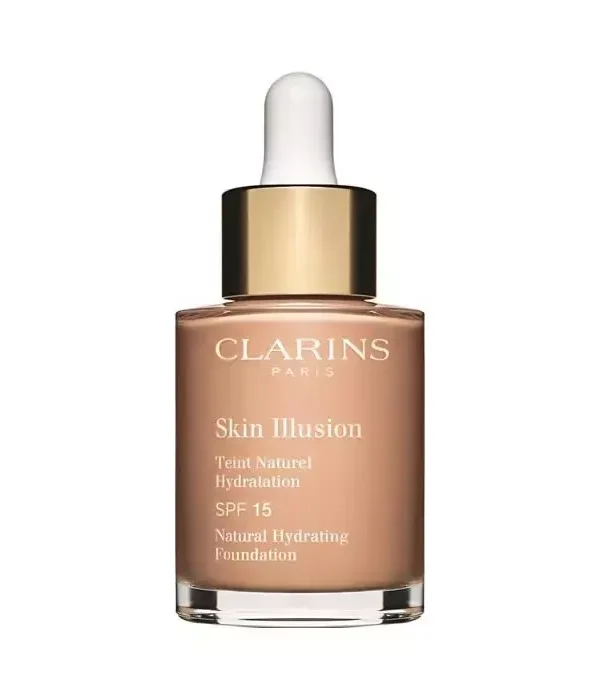 Clarins Skin Illusion Natural Hydrating Foundation Spf15 107 Beige 30ml