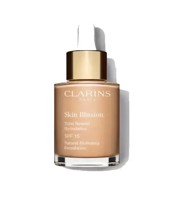 Clarins Skin Illusion Natural Hydrating Foundation Spf15 108.3 Organza 30ml