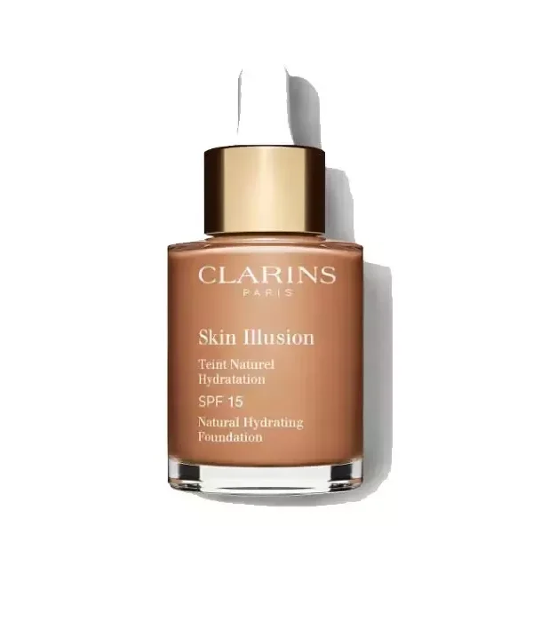 Clarins Skin Illusion Natural Hydrating Foundation Spf15 112.3 Sandalwood 30ml