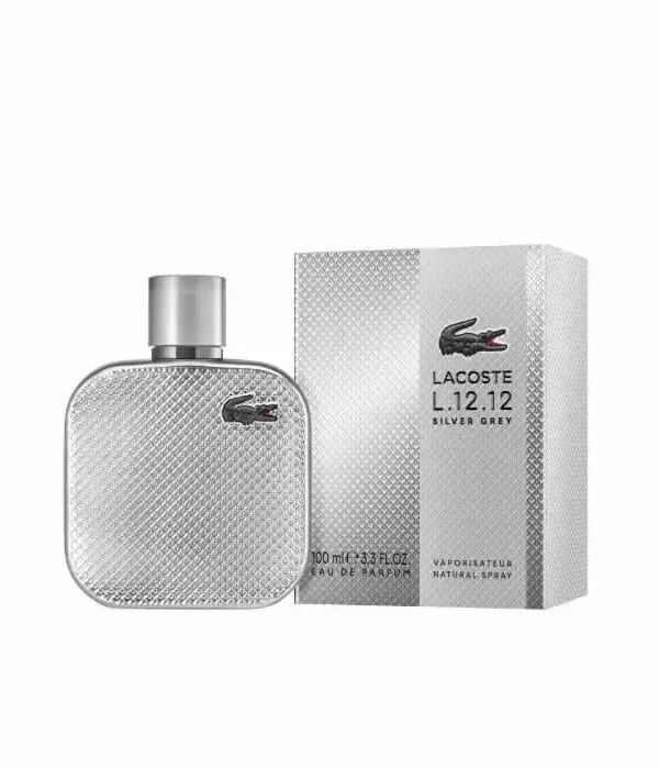 Lacoste L.12.12 Silver Grey Eau De Parfum Spray 100ml