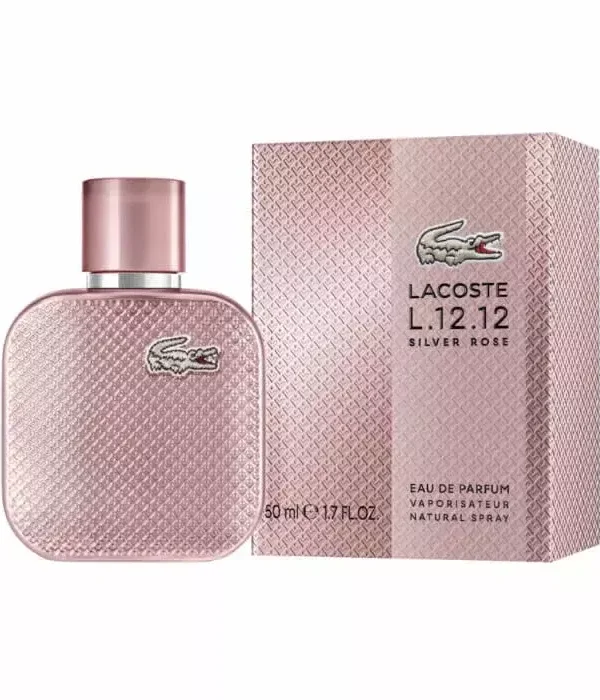 Lacoste L.12.12 Silver Rose Eau De Parfum Spray 50ml
