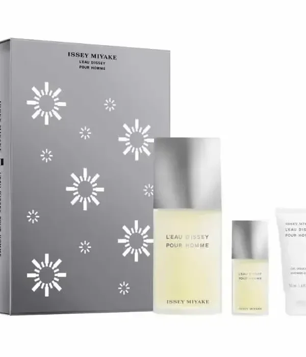 0_3423222092856_1-optimized Issey Miyake L'Eau D'Issey Pour Homme Eau De Toilette Spray 125ml Set 3 Pieces