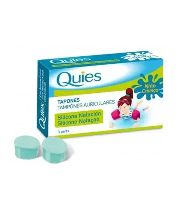 Quies Children's Silicone Swimming Plugs 6 Units