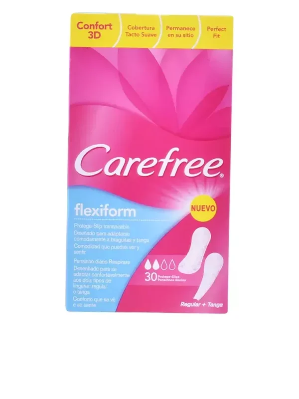 Carefree Flexiform Pantyliners 30 Units