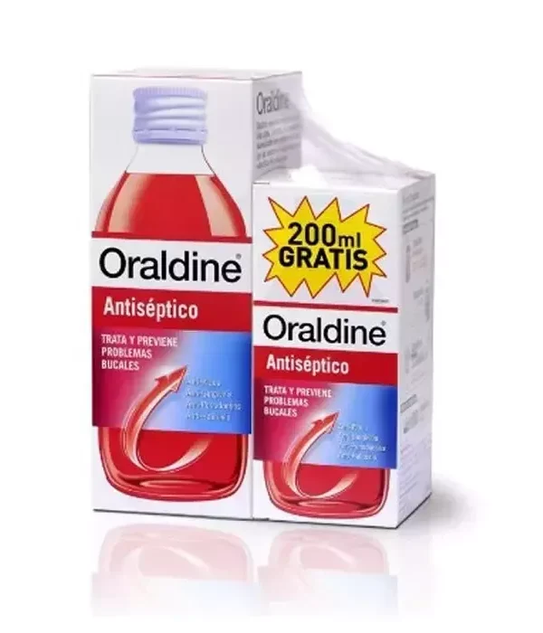 Oraldine Antiseptic 400ml Set 2 Pieces