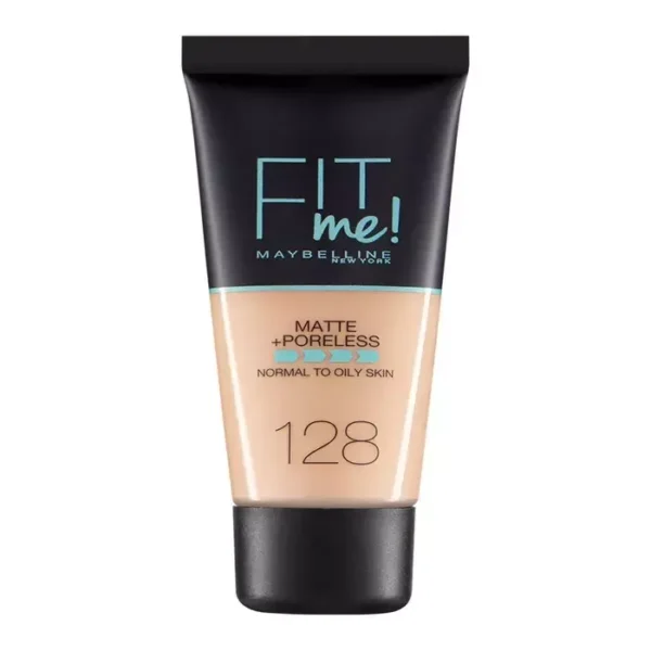 Maybelline Fit Me Matte Poreless Foundation 128 Warm