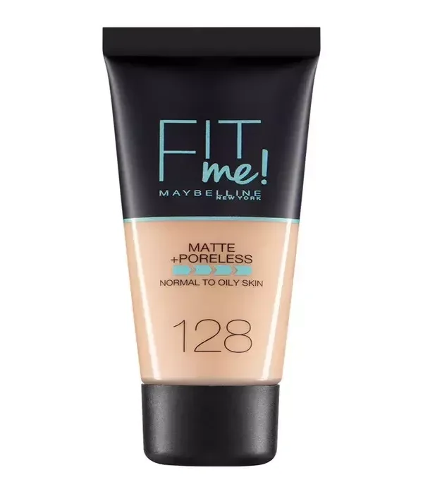 Maybelline Fit Me Matte Poreless Foundation 128 Warm