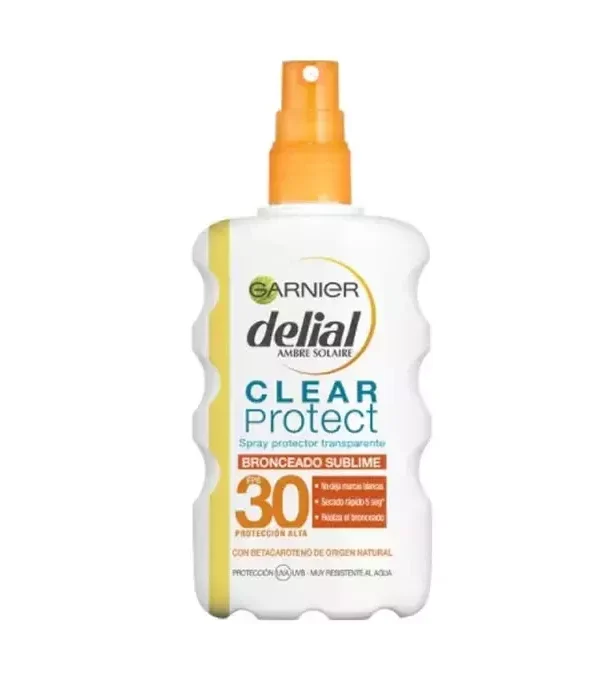 Delial Clear Protect Transparent Protective Spray Spf30 200ml