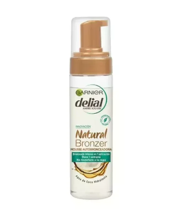 Delial Natural Bronzer Self Tanning Mousse 200ml