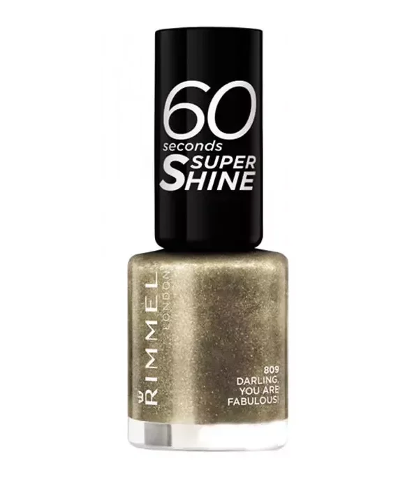 0_3614220650012_1-optimized Rimmel London 60 Seconds Super Shine Nail Lacquer 809 Darling You Are Fabulous