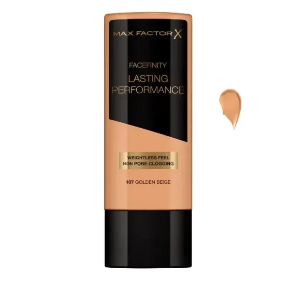 Max Factor Facefinity Lasting Performance Liquid Foundation 107 Golden Beige