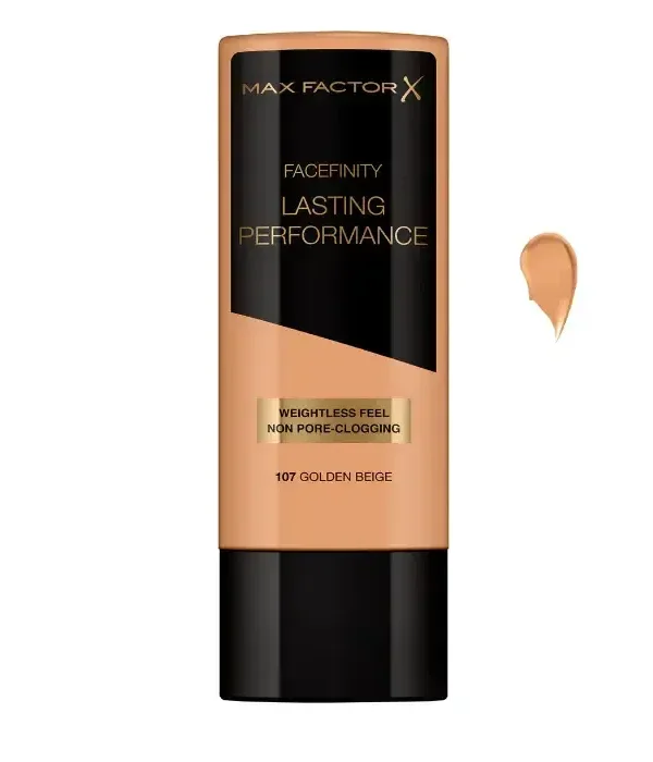 Max Factor Facefinity Lasting Performance Liquid Foundation 107 Golden Beige