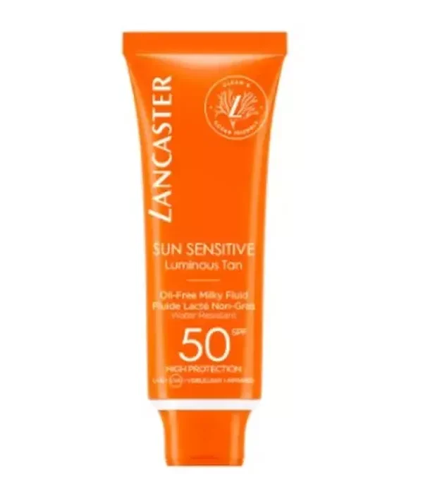 Lancaster Sun Sensitive Luminous Tan Oil-Free Milky Fluid Spf50 50ml