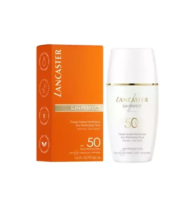 Lancaster Sun Perfect Sun Perfecting Fluid Wrinkles Dark Spots Spf50 30ml