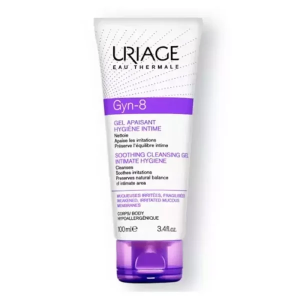 Uriage Gyn-8 Soothing Cleansing Gel Intimate Hygiene 100ml