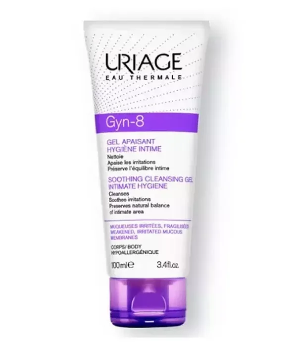 0_3661434001062_1-optimized Uriage Gyn-8 Soothing Cleansing Gel Intimate Hygiene 100ml