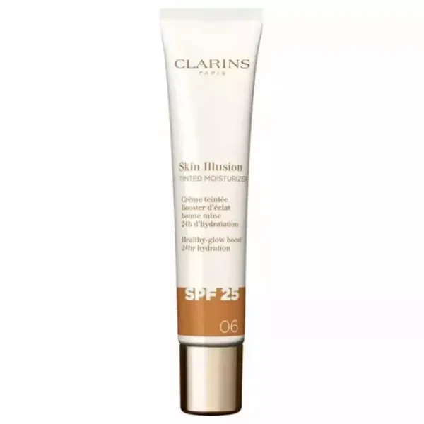Clarins Skin Illusion Tinted Moisturizer Spf25 06 40ml