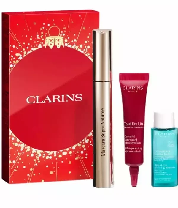 Clarins Mascara Supra Volume Set 3 Pieces