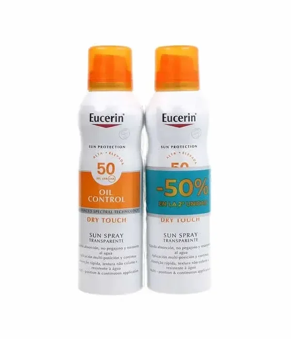 Eucerin Oil Control Dry Touch Spf50 2x200ml