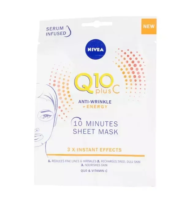 Nivea Q10+Vitamin C Anti Wrinkle Energizing Face Mask