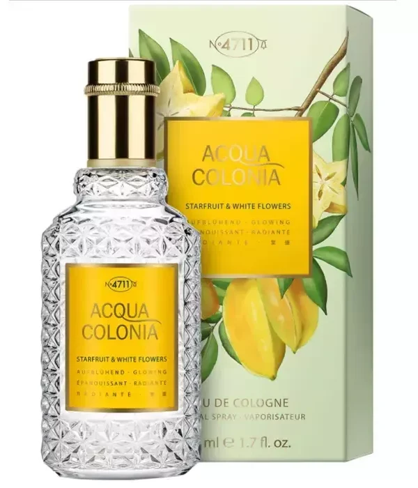 0_4011700748280-optimized 4711 Acqua Colonia Starfruit y White Flowers Eau De Cologne Spray 50ml