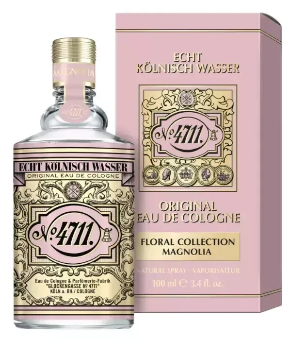 0_4011700757176-optimized 4711 Floral Collection Magnolia Eau De Cologne Spray 100ml