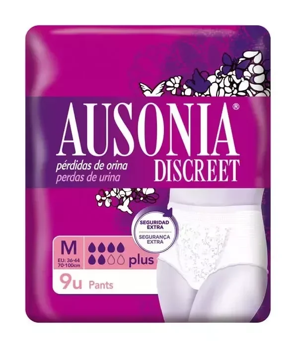 0_4015400738367-optimized Ausonia Discreet M Plus Pants 9 Units