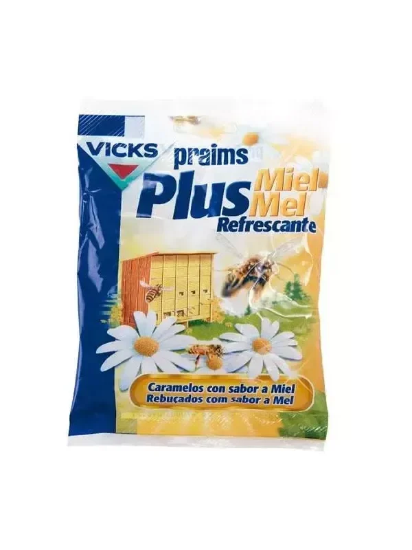 Vicks Praims Plus Honey Refreshing Candies 72g