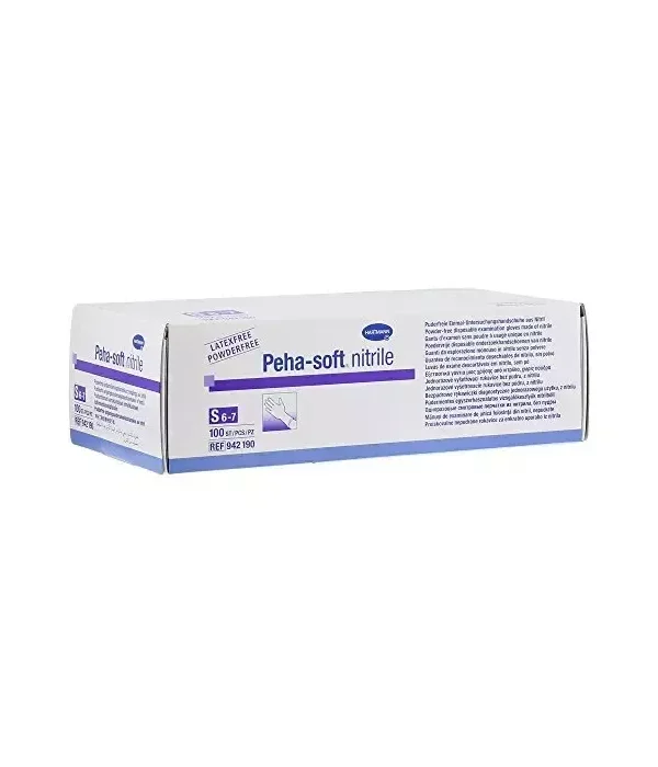 Hartmann Peha Soft Nitrile Gloves  Small Size 100 Units