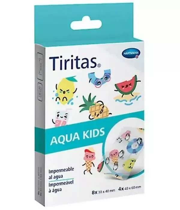 Hartmann Adhesive Bandages Aqua Kids 2 Sizes 12U