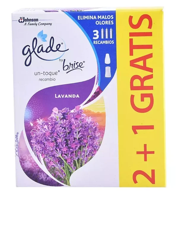 Glade Un Toque Ambientador Recambios Lavanda 3 Piezas