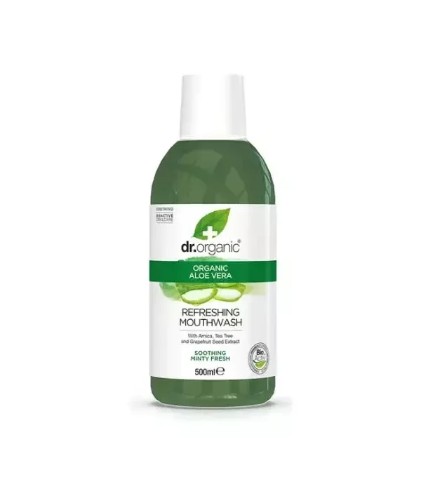 Dr. Organic  Aloe Vera Mouthwash 500ml