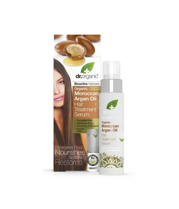 Dr. Organic Moroccan Argan Oil Hair Treatment Serum 100ml