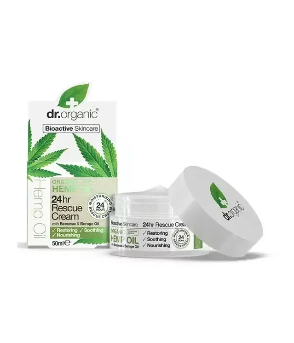 Dr. Organic Hemp Oil Rescue Cream 50ml