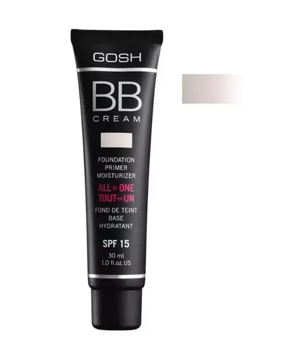 Gosh BB Cream Foundation Primer Moisturizer 01 Sand 30ml