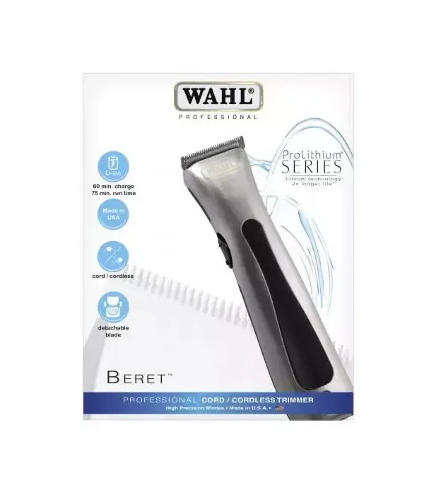 Wahl Lithium Ion Beret Professional Cord/Cordless Trimmer