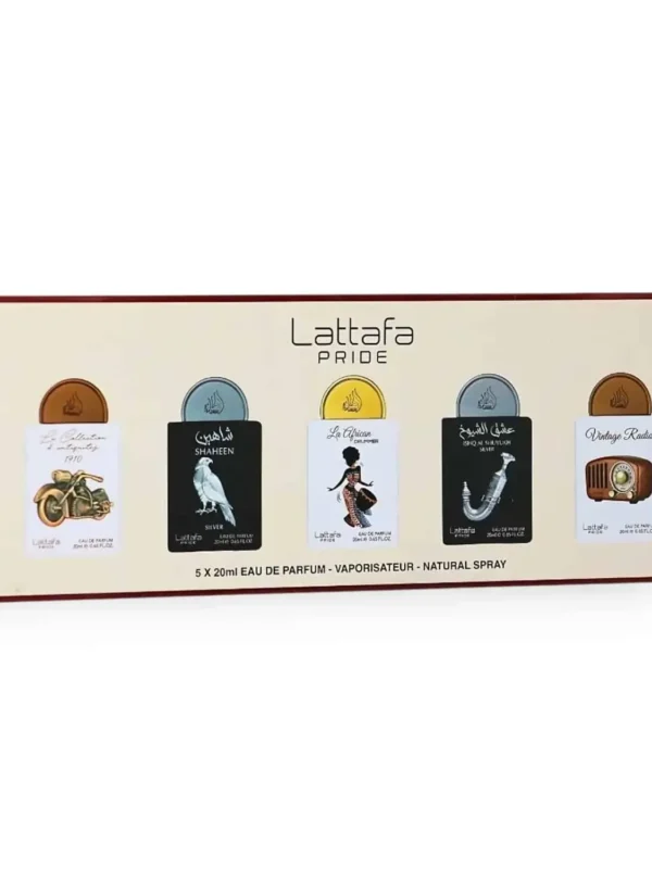 Set Lattafa Pride Collection N5 Edp 5 X 20ml