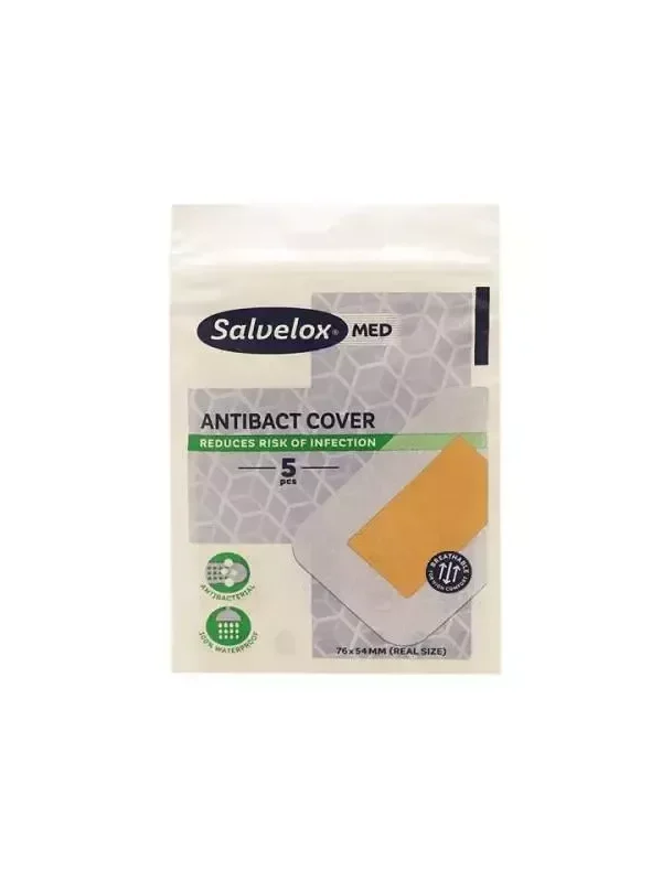 Savelox Med Plasters Antibact Cover 5 Units
