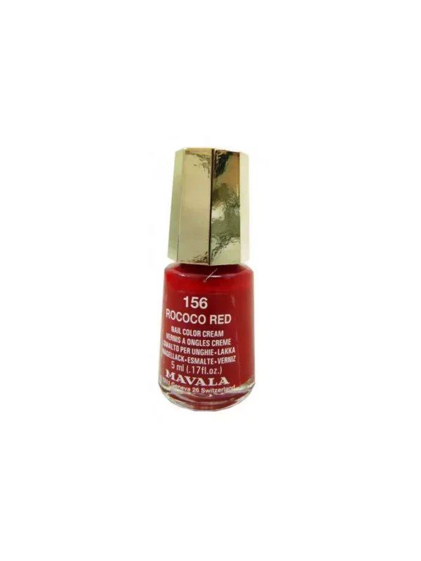 0_7618900911567-optimized Mavala Nail Polish 156 Rococo Red 5ml