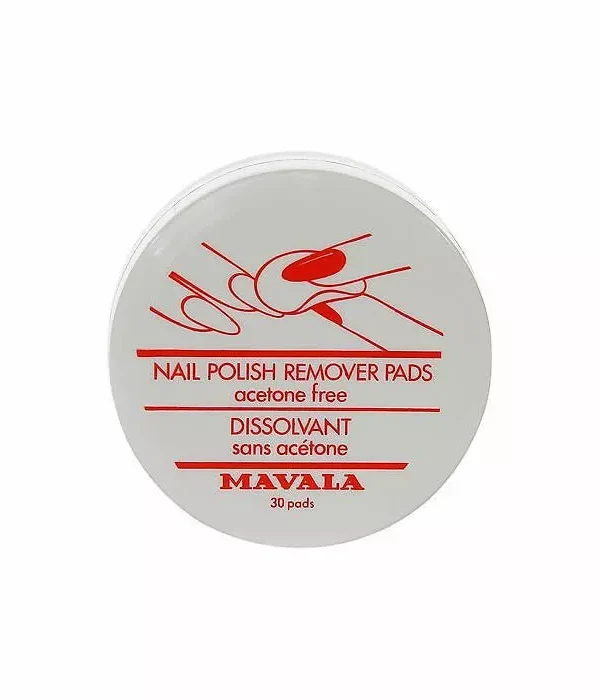 Mavala Nail Polish Remover Pads 30 Units