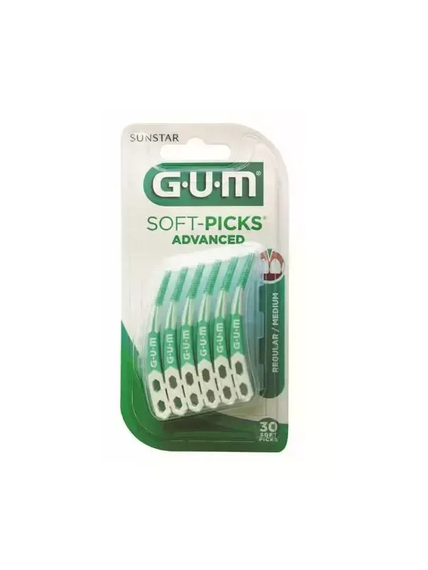 Gum® Soft-Picks Advanced Regular Soft Picks 30uds